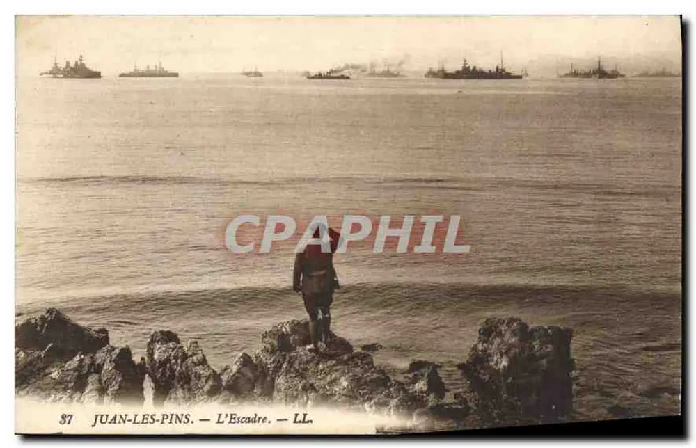 Juan-les-Pins — A Esquadra — LL. — n° 37 - Frente