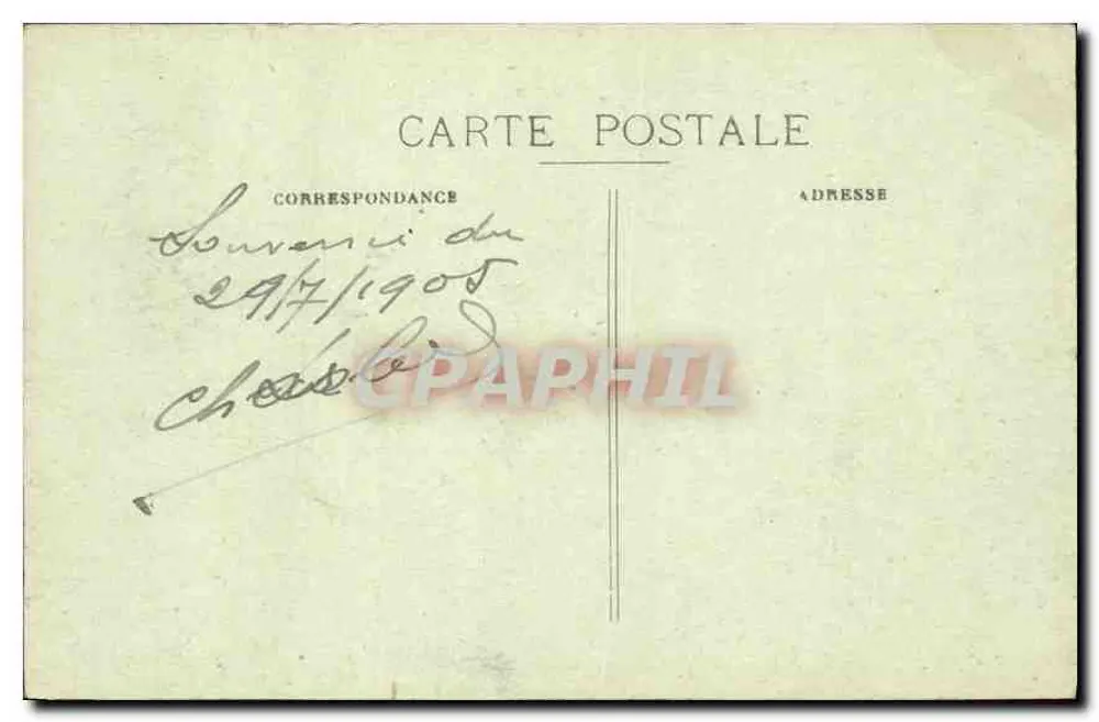 Carolles — Der Gipfel des Ports du Lude - Rückseite