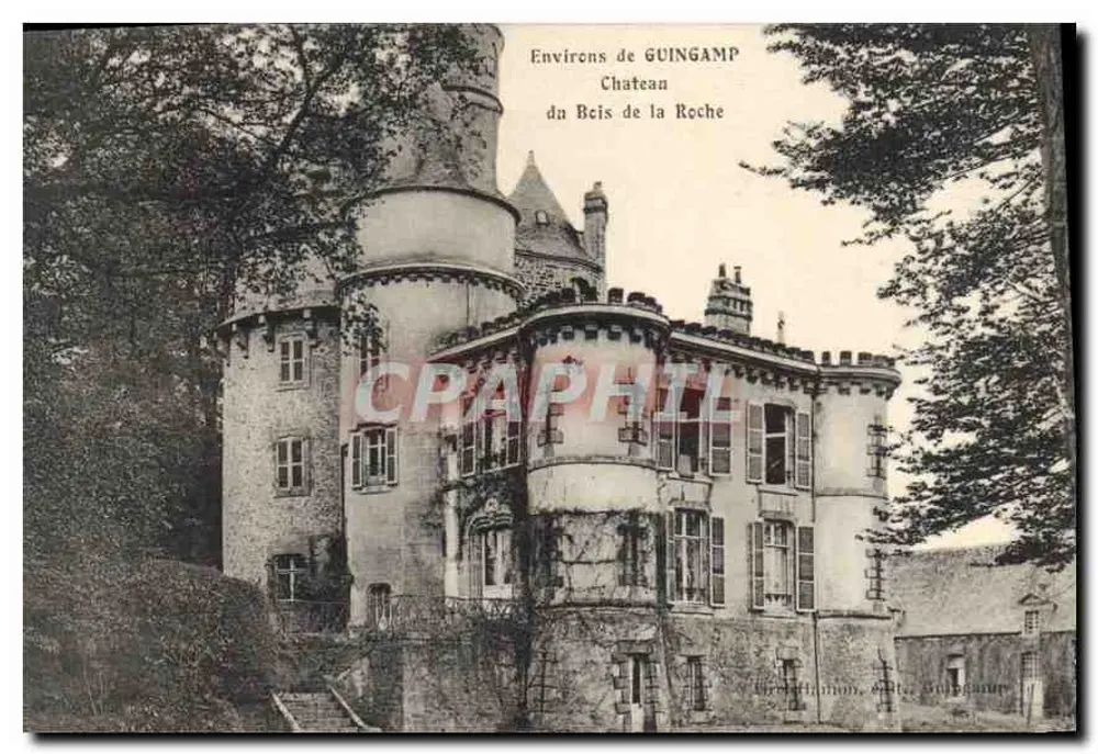 Castelo de La Roche — Arredores de Guingamp — Edição Guingamp - Frente