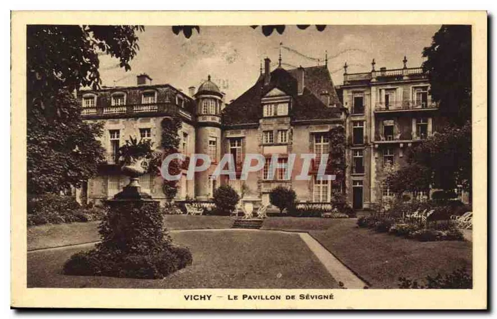 Vichy — O Pavilhão de Sévigné - Frente