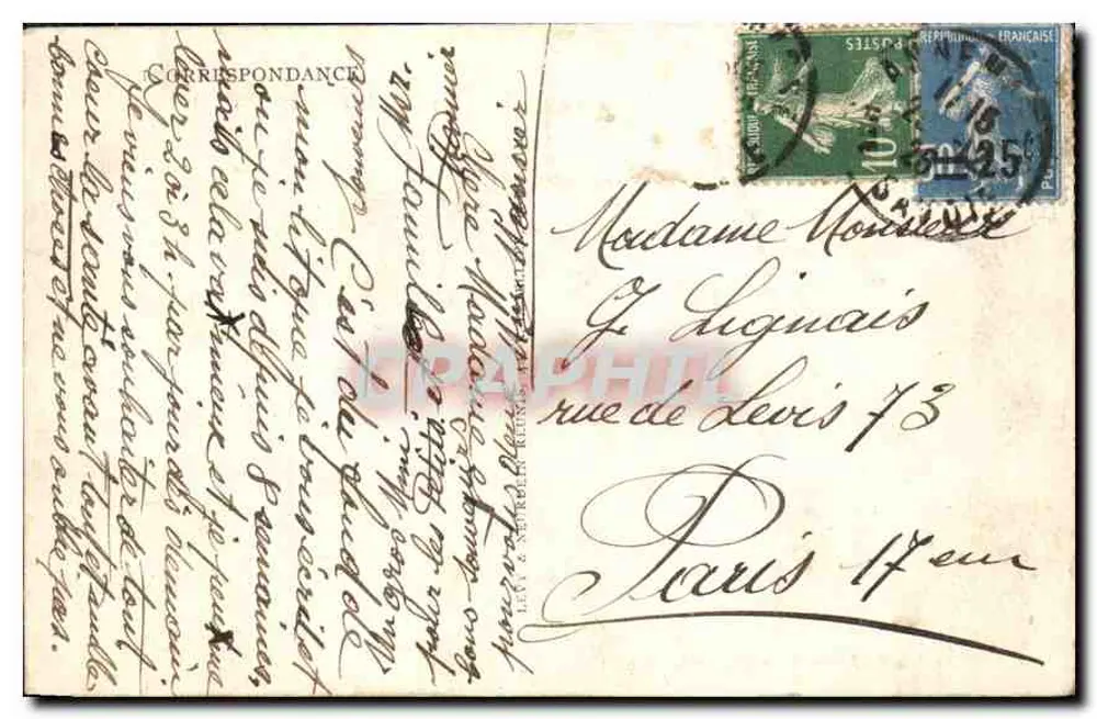 Territet — Vista geral — LL - Verso