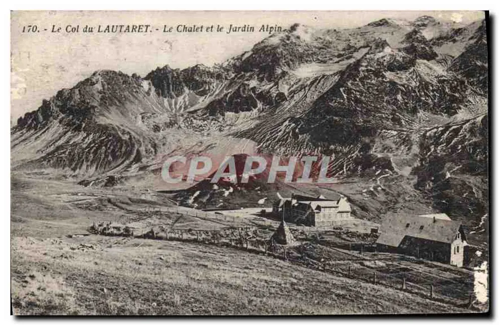 Der Lautaret-Pass - Das Chalet und der Alpinergarten — Bugo Post Edition - Vorderseite