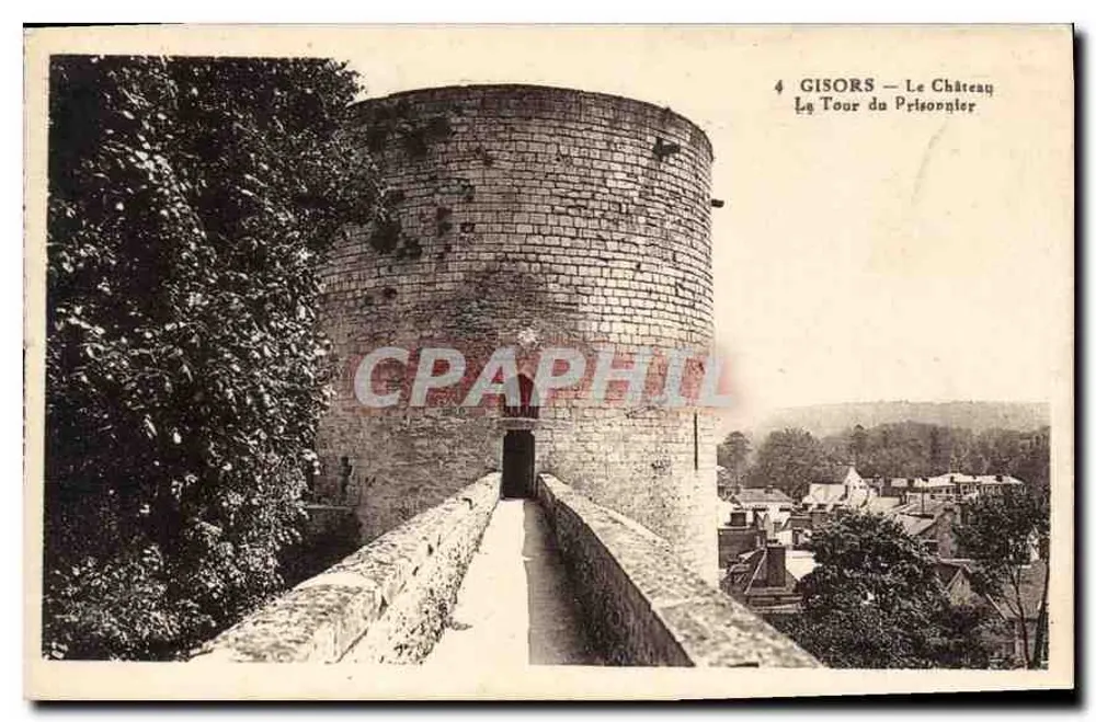 Gisors — Das Schloss — Die Gefängnisturm - Vorderseite