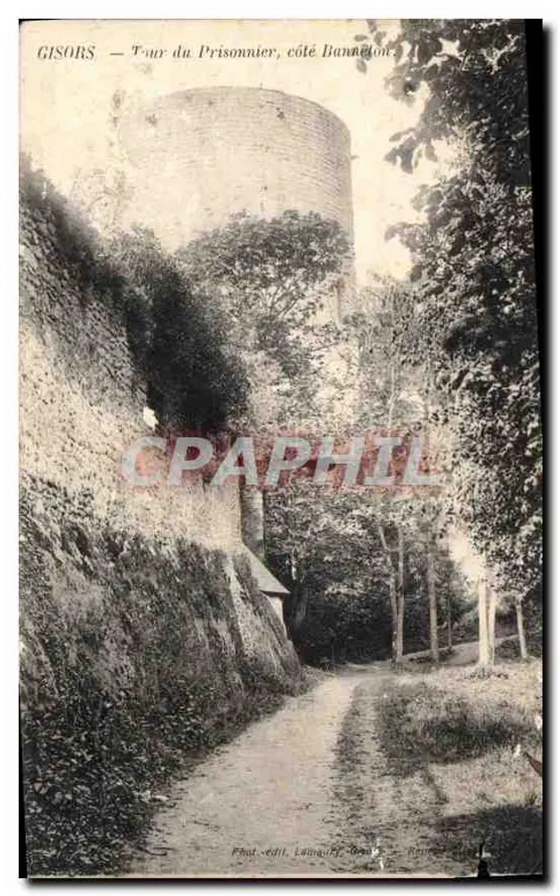 Gisors — Turm des Gefangenen, Dannelton-Seite — Phot.édit. Languir, Frankreich - Vorderseite