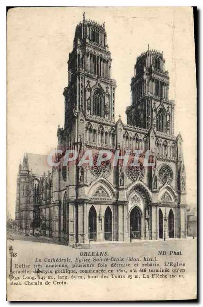 Kathedrale Sainte-Croix — Orléans — ND Phot. - Vorderseite