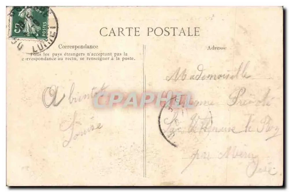 Orléans (Loiret) — Place du Martroi - Rue de la République — Verlag: Française Edition - Rückseite