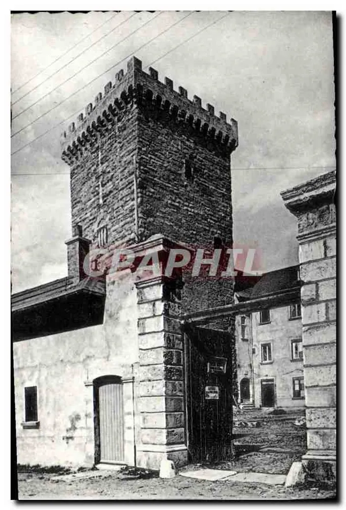 Embrun — Die Braune Turm — Alte Bischofswarte (12. Jahrhundert) - Vorderseite