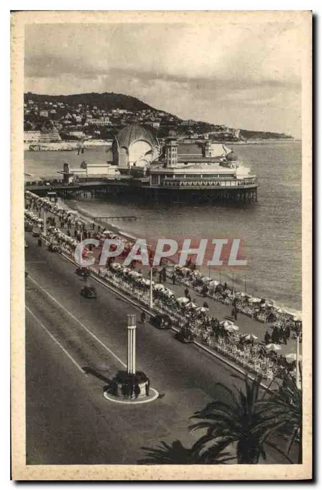 Promenade des Anglais — Nice — L. Gilletta et Cie, Fotoverlag - Vorderseite