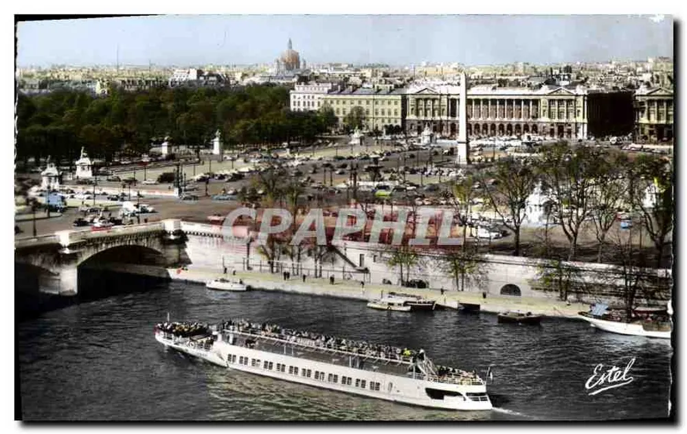 Vista da Praça da Concórdia em Paris — Estel - Frente