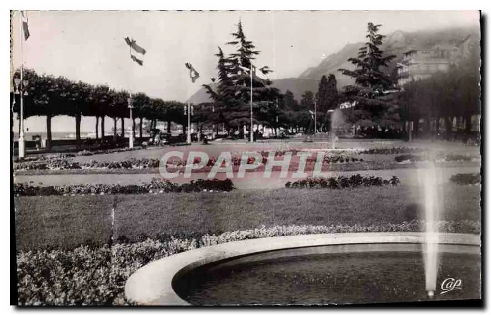 Evian-les-Bains — Die Gärten und Promenade — Cie des Arts Photographiques - Vorderseite