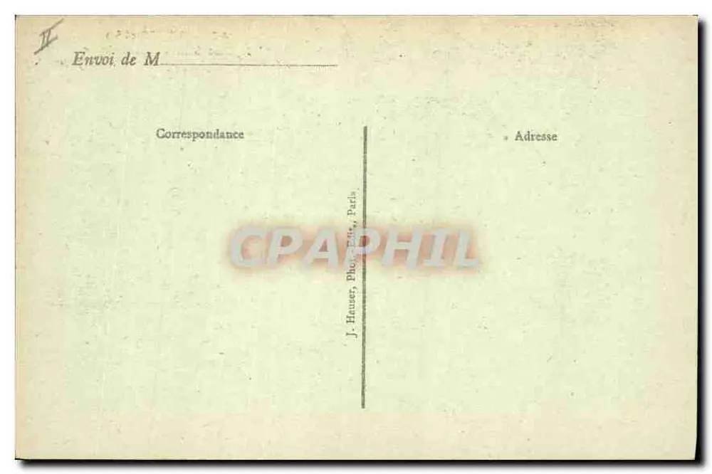 Igreja de Santo Domingos — Paris 14º — J. H. - Verso