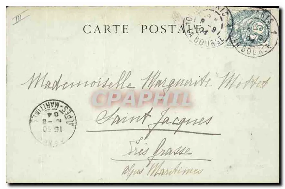 Paris — La Rue Soufflot und der Panthéon — Collections ND Phot, n°23 - Rückseite