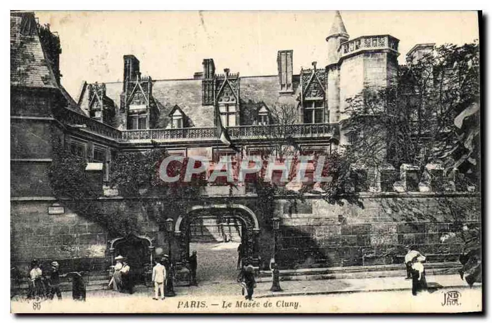 Paris — O Museu de Cluny — JND JACOT, n°86 - Frente