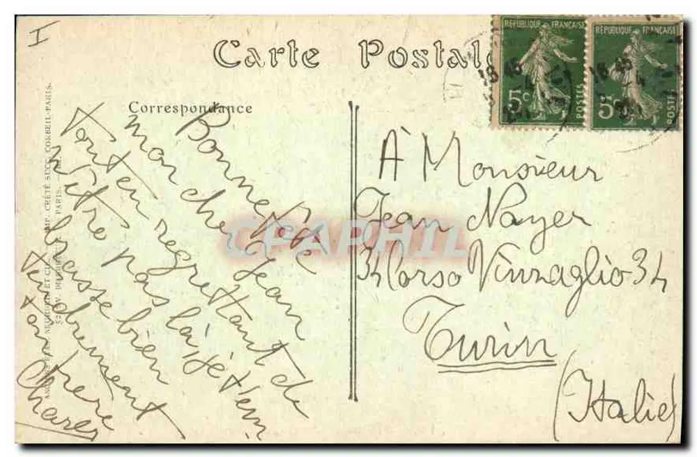 Paris — O Museu de Cluny — JND JACOT, n°86 - Verso