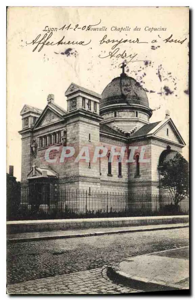 Nova Capela dos Capuchinhos — Lyon — editor anônimo, número de série não visível - Frente