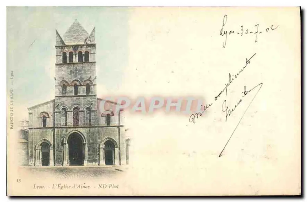 Lyon - A Igreja de Ainay - ND Pbot - Frente