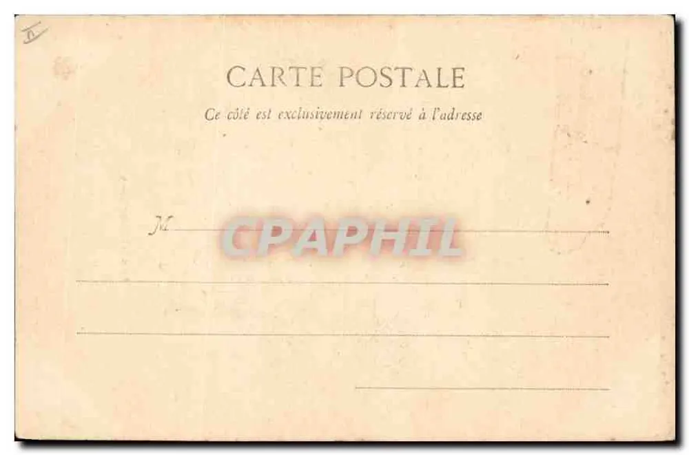 Lyon - Igreja de Ainay — Editor G. Gillet, N° 9220 - Verso