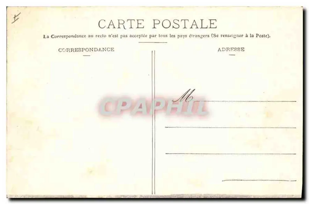 Lyon - Coteau de Fourvière und Tour Métallique — anonymer Verlag, Nr. 5466 - Rückseite