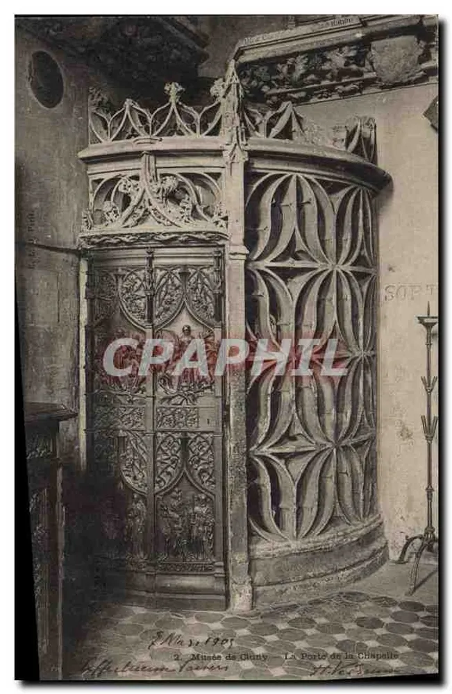Die Tür der Kapelle — Museum von Châny — Varenne Editions, Nr. 3 - Vorderseite