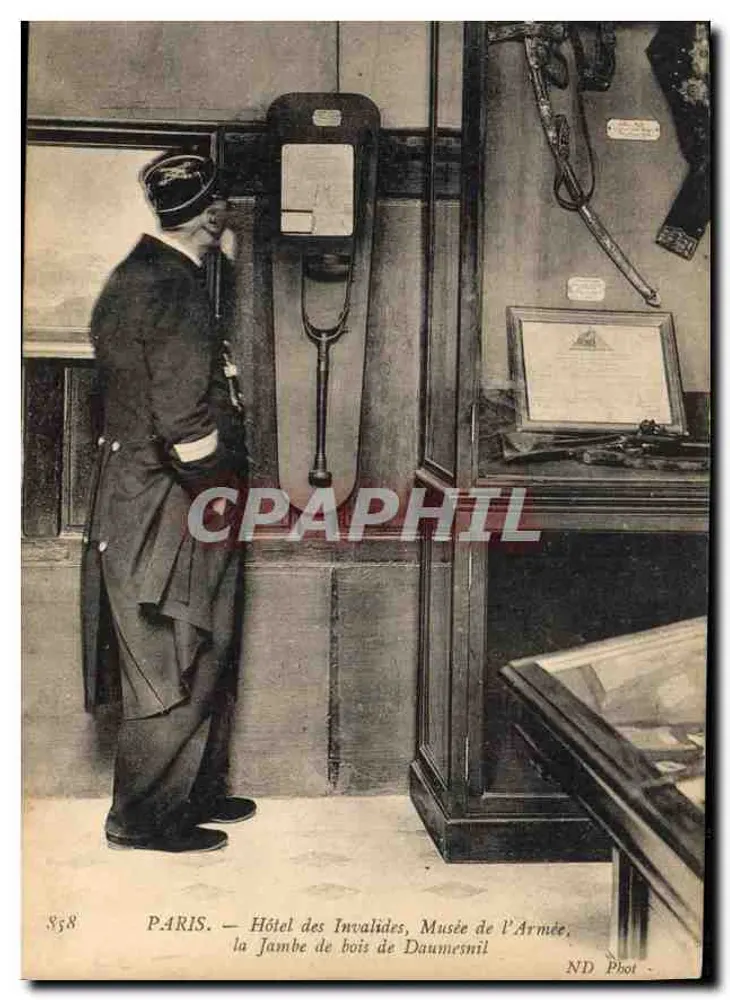 Paris — Hotel des Invalides, Museum für die Armee — ND Phot - Vorderseite