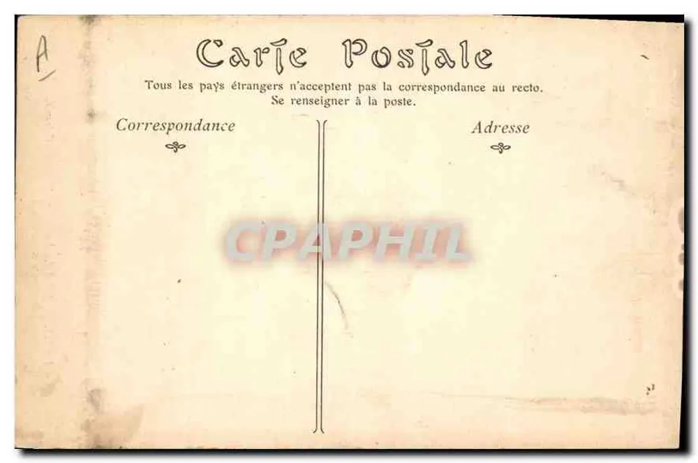 Paris — Hotel des Invalides, Museum für die Armee — ND Phot - Rückseite