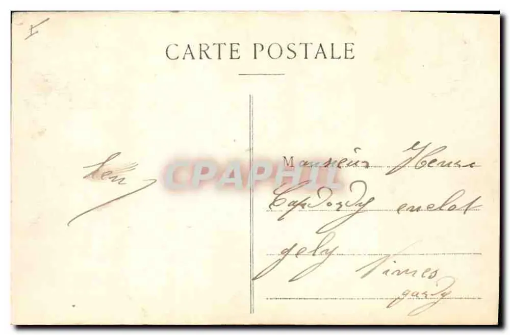 LYON — Hotel de Ville. Gevel — E C L. - Achterkant