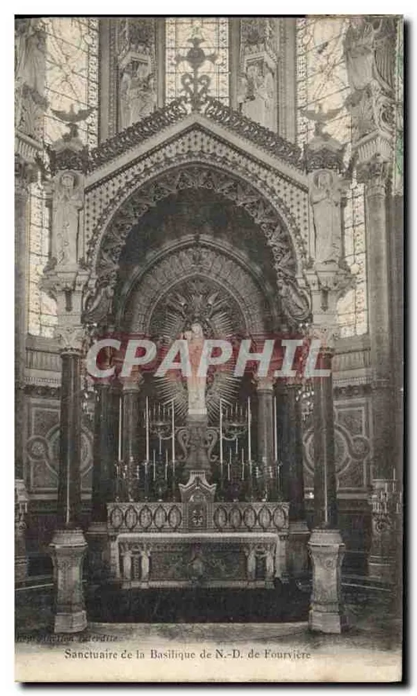 Heiligtum der Basilika Notre-Dame de Fourvière — Verleger Landeritte - Vorderseite
