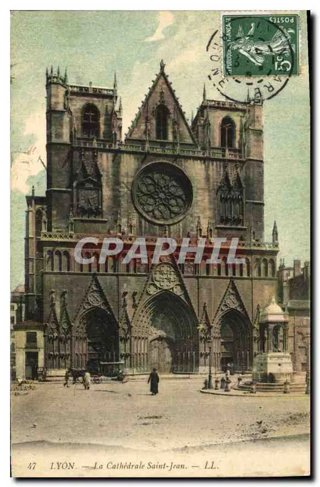 LYON — A Catedral de São João — LL. — n°47 - Frente