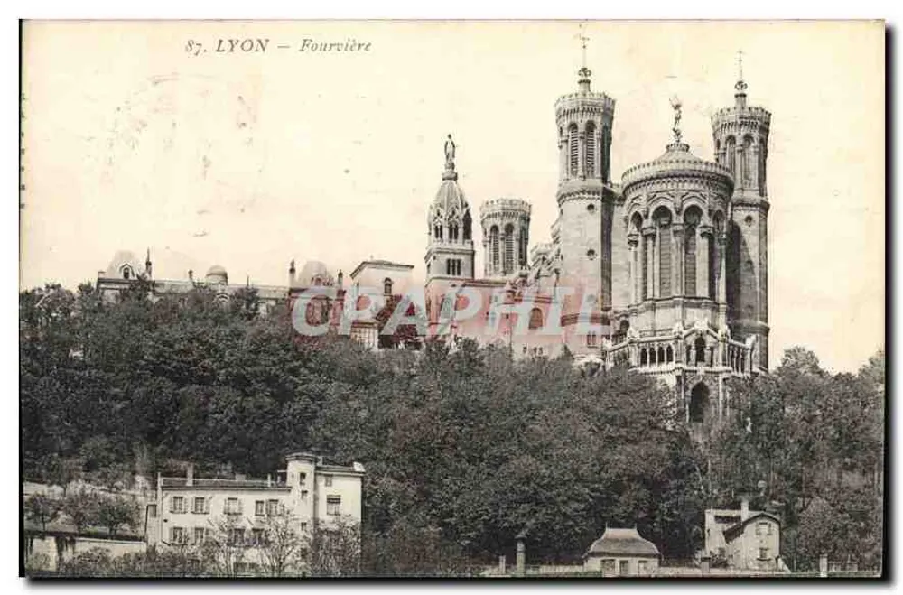 LYON — Fourvière — Editor: C. P. A. (n° 87) - Frente
