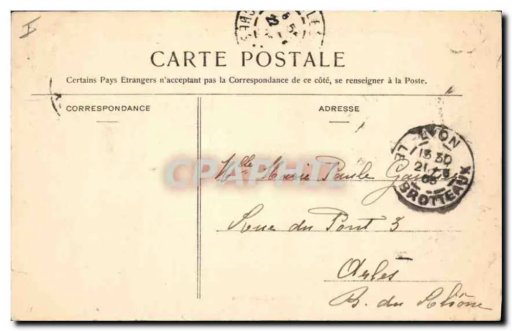 Lyon — Die drei Portale der Kathedrale Saint-Jean — Verlag: B. du Solome - Rückseite