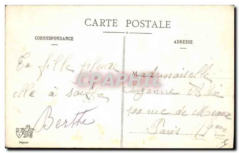 LYON - Notre-Dame de Fourvière - L. E. - Verso