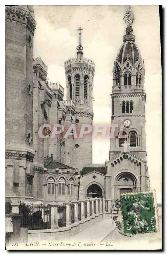 LYON — Notre-Dame de Fourvière — LL. — n° 181 - Frente
