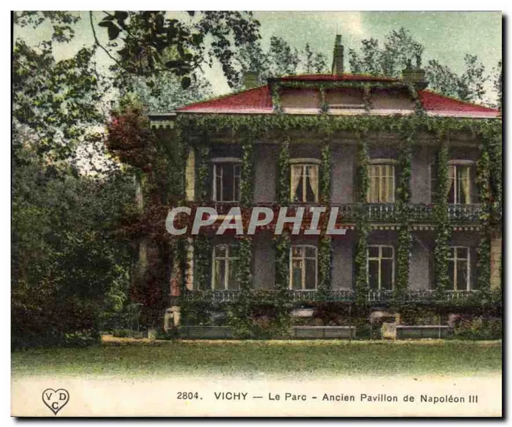 Vichy — Der Park — Ehemaliger Pavillon von Napoleon III — VD C - Vorderseite