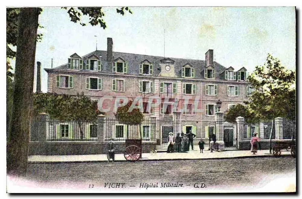 Vichy — Militärkrankenhaus — G.D. - Vorderseite