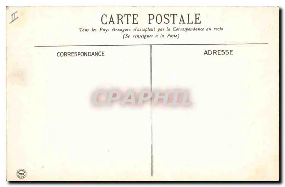 Vichy — Galerie-Promenoir — G.D. - Rückseite