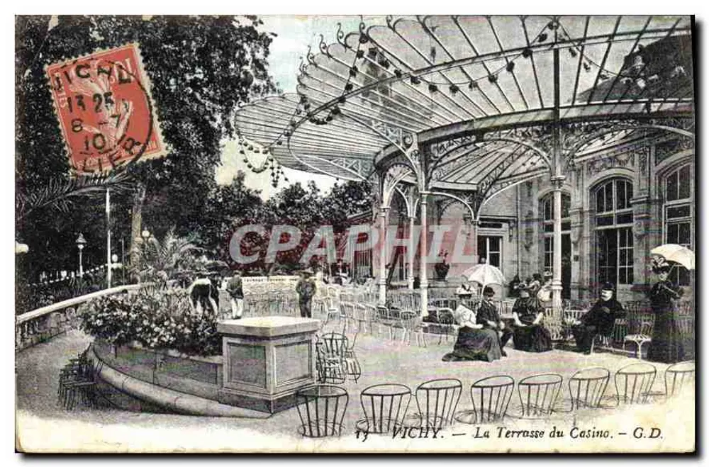 Vichy — La Terrasse du Casino — G.D. - Anverso
