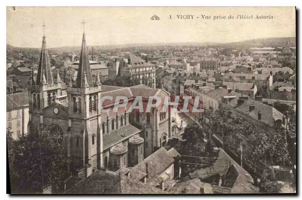 Vichy - Ansicht vom Hotel Astoria - Vorderseite