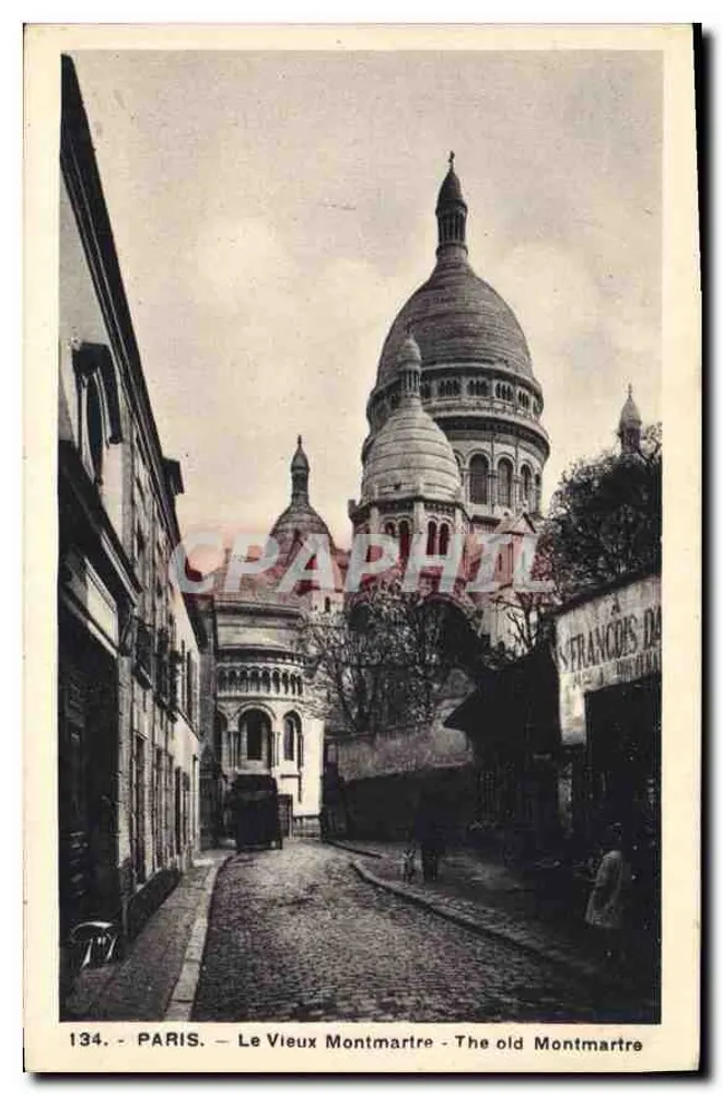Paris — O Velho Montmartre — editor François D'Arcy, n° 134 - Frente