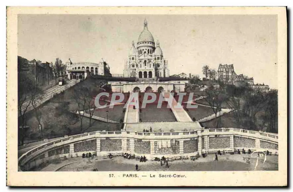 Paris — O Sagrado-Coração — 57 - Frente