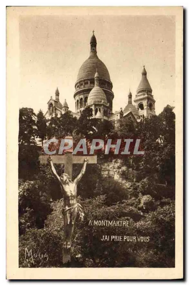 Sacre-Cœur von Montmartre — Statue des Christus am Kreuz — Verlag Moïsa, n° 139 - Vorderseite