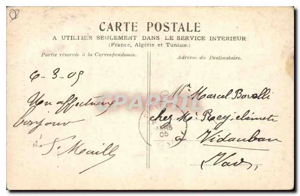 Paris — A Basílica de Montmartre — PAPHIL - Verso