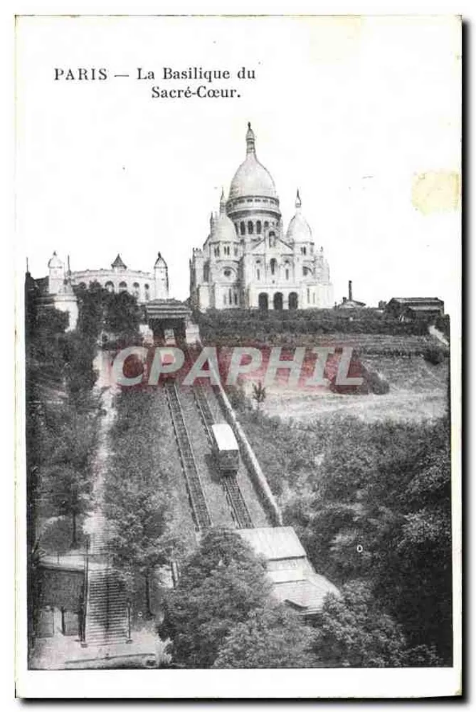 PARIS — A Basílica do Sagrado Coração - Frente