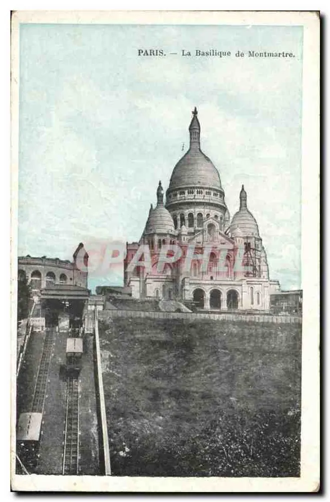 Paris — A Basílica de Montmartre — Graphil - Frente