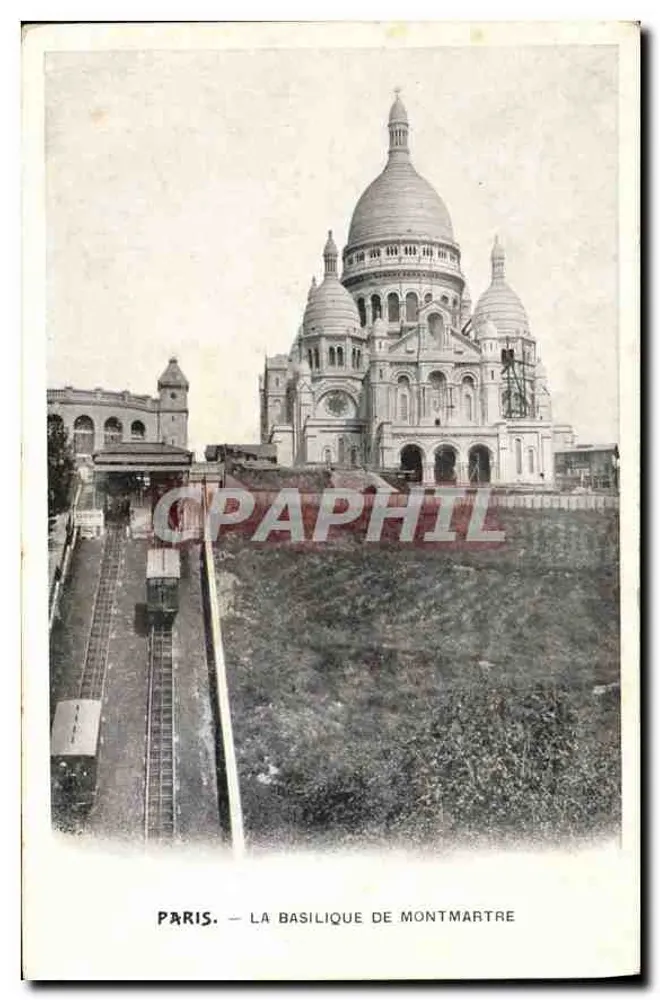 Paris — A Basílica de Montmartre - Frente