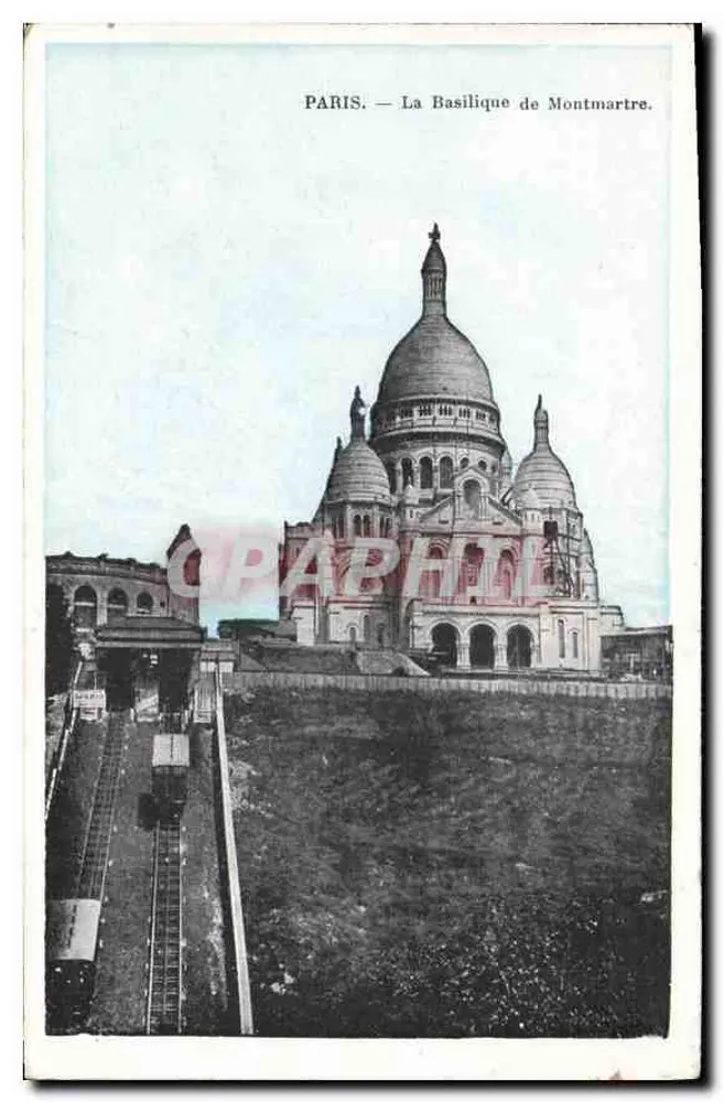 Paris — A Basílica de Montmartre - Frente