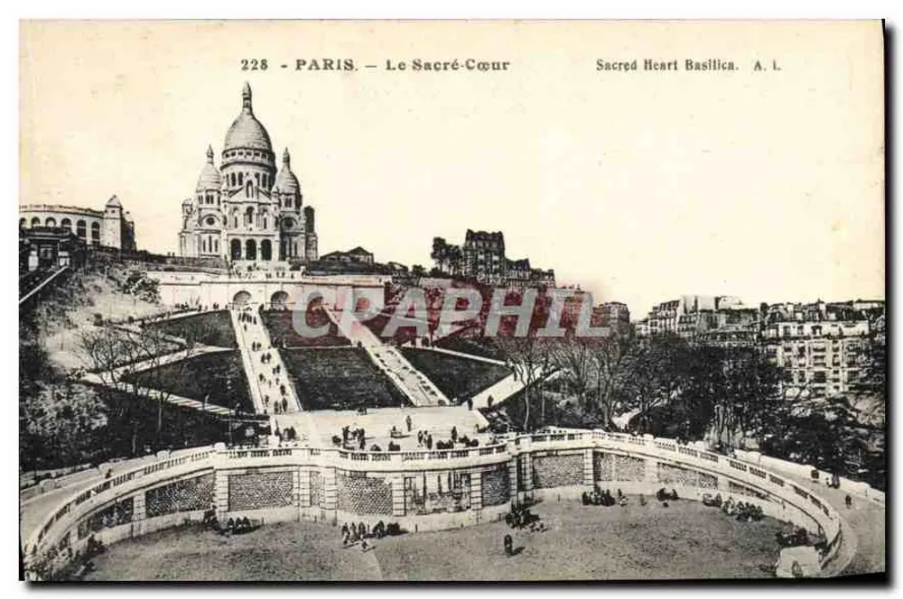 Parijs — Het Sacré-Cœur — A. L. (n° 228) - Voorkant