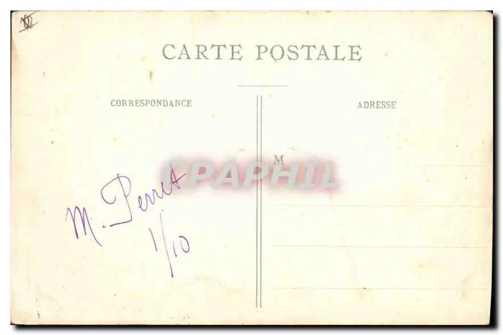 Basilika des Heiligen Herzens auf dem Montmartre-Hügel — Paris — Verlag Grapapril, Nr. 323 - Rückseite