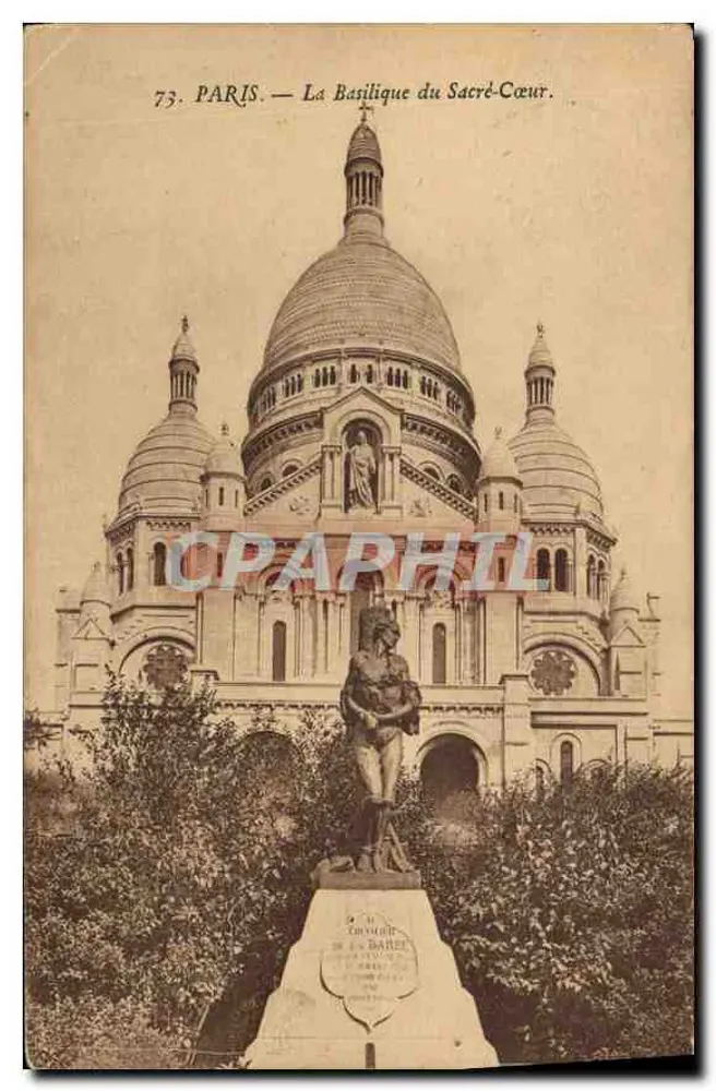 Paris — Ansicht der Basilika des Heiligen Herzens — n°73 - Vorderseite