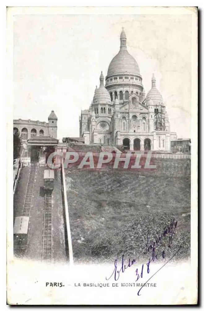 Paris - A Basílica de Montmartre - Frente
