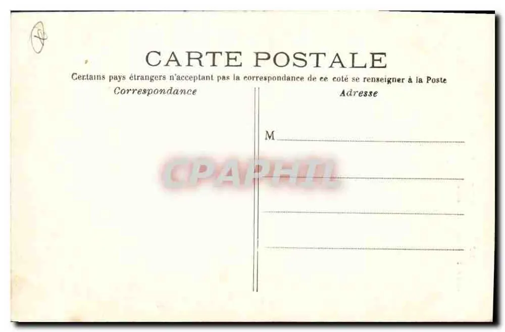 Paris — Ansicht des Sacré-Cœur und des Montmartre-Funitels — C.M. - Rückseite